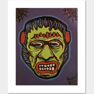 Ben cooper style monster mask Posters and Art